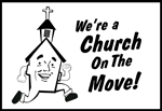 preview: church on the move - black and white